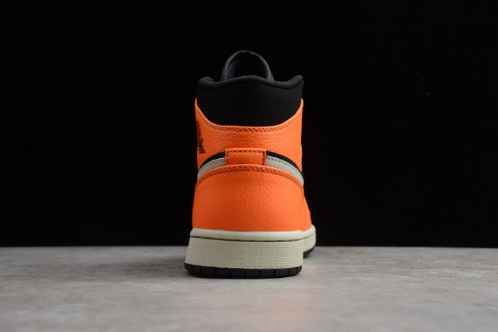 Air Jordan 1 Mid Black Cone 554724-062