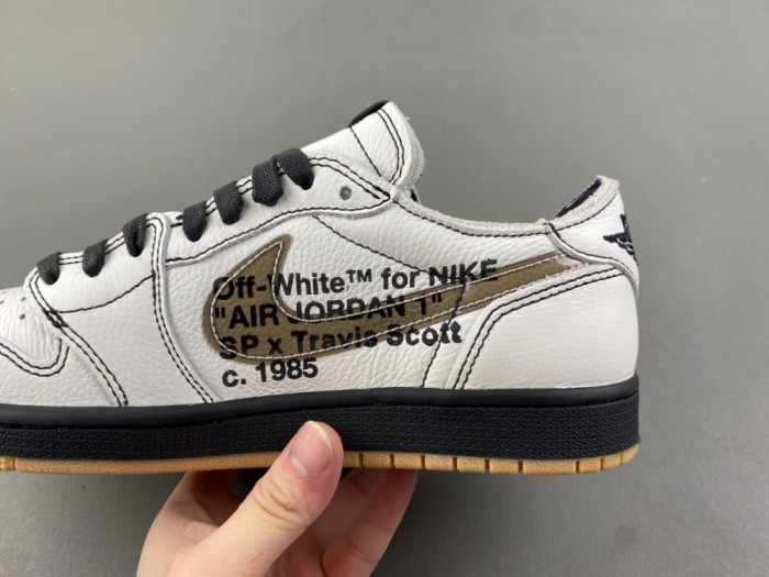 LV x Air Jordan 1 Low OG 250517001
