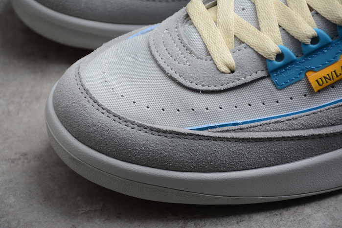 union la x air jordan 2 "grey fog" dn3802-001