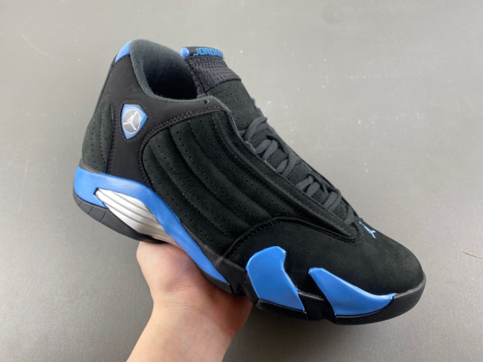 Air Jordan 14 "Black/University Blue" 487471-002